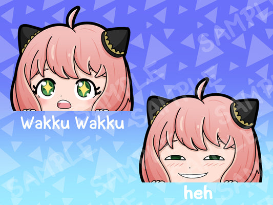 Wakku Wakku and Heh Smug Car Peeker