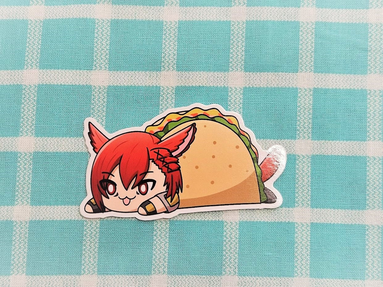 GrahaTaco Tia Sticker