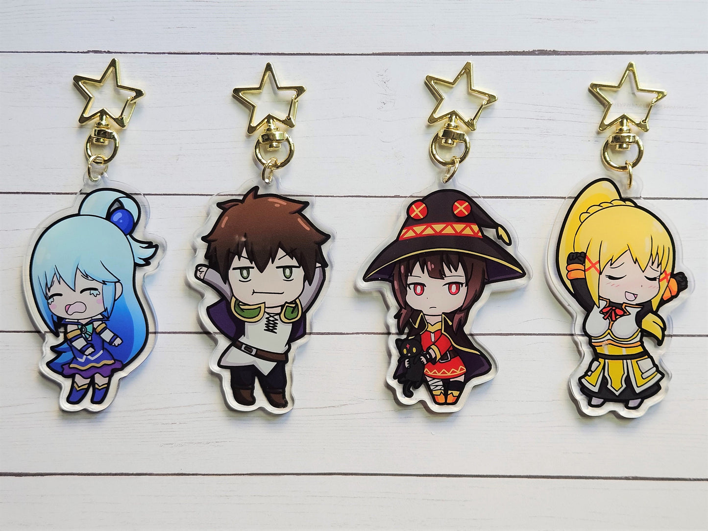 Idiot Guild Dance 3 inch Acrylic Keychain Charms